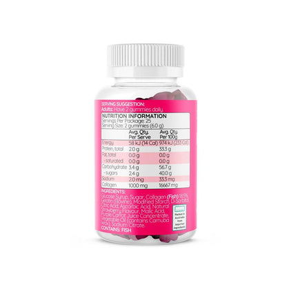 Haircarebear Collagen Gummies - 50 pack