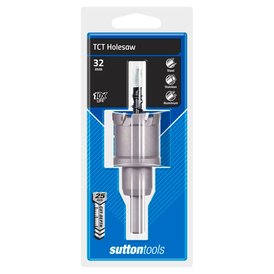 Sutton Tools TCT Holesaw - 32mm
