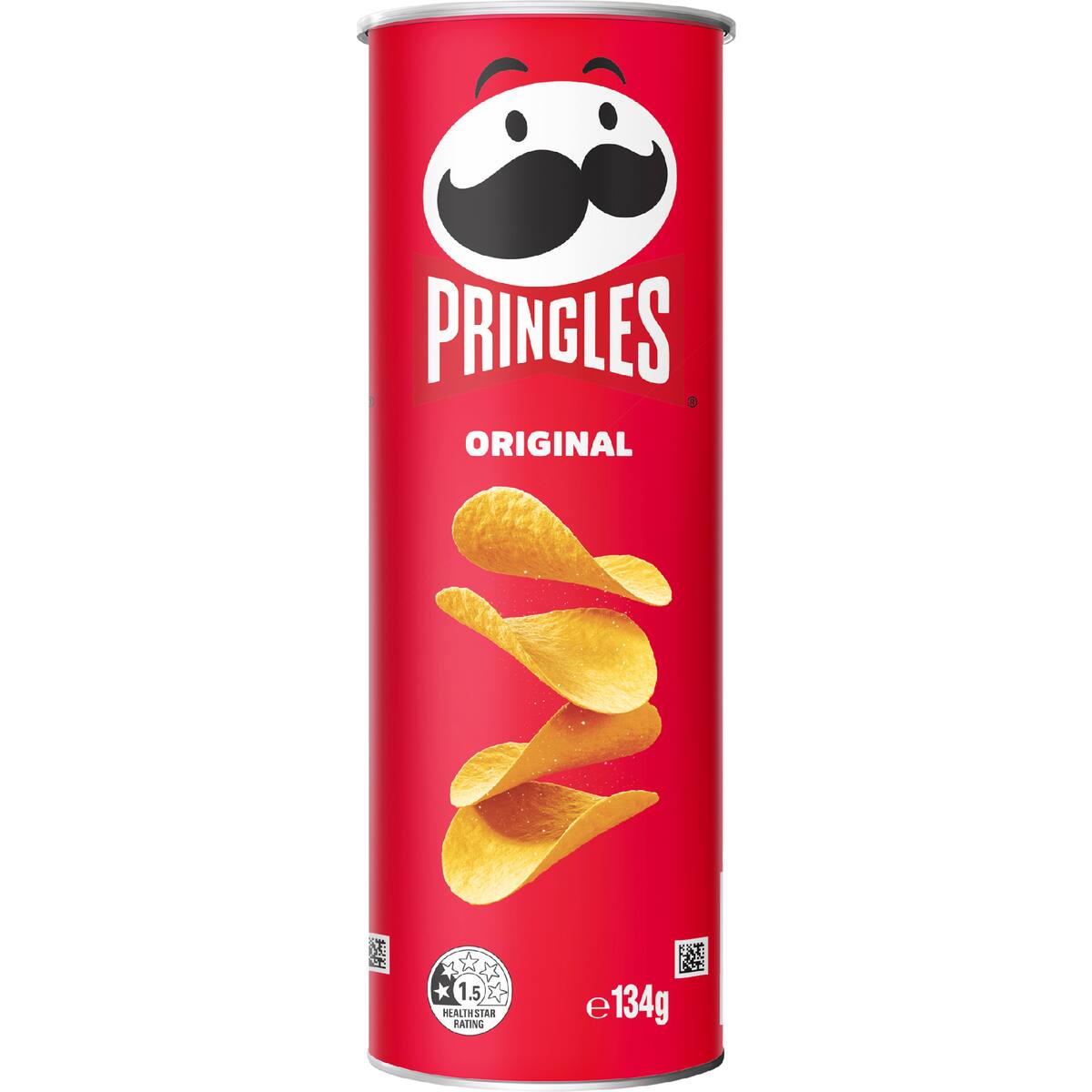 Pringles Original Salted Potato Chips 134g
