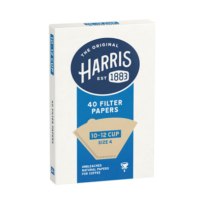 Harris Coffee Filter Papers 10-12 Cup Size 4 - 1 pack