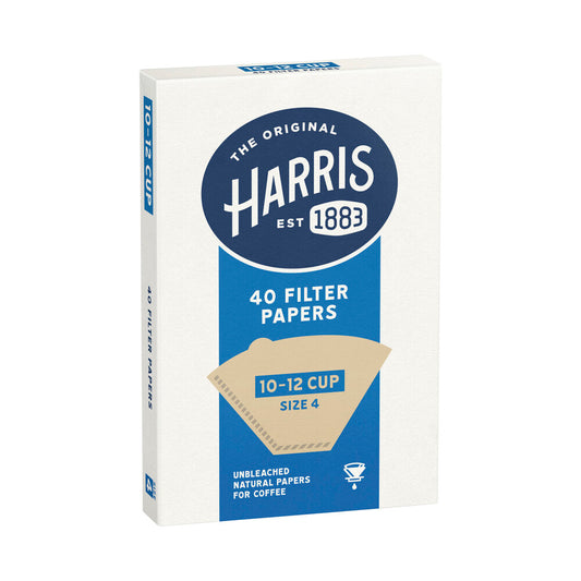 Harris Coffee Filter Papers 10-12 Cup Size 4 - 1 pack