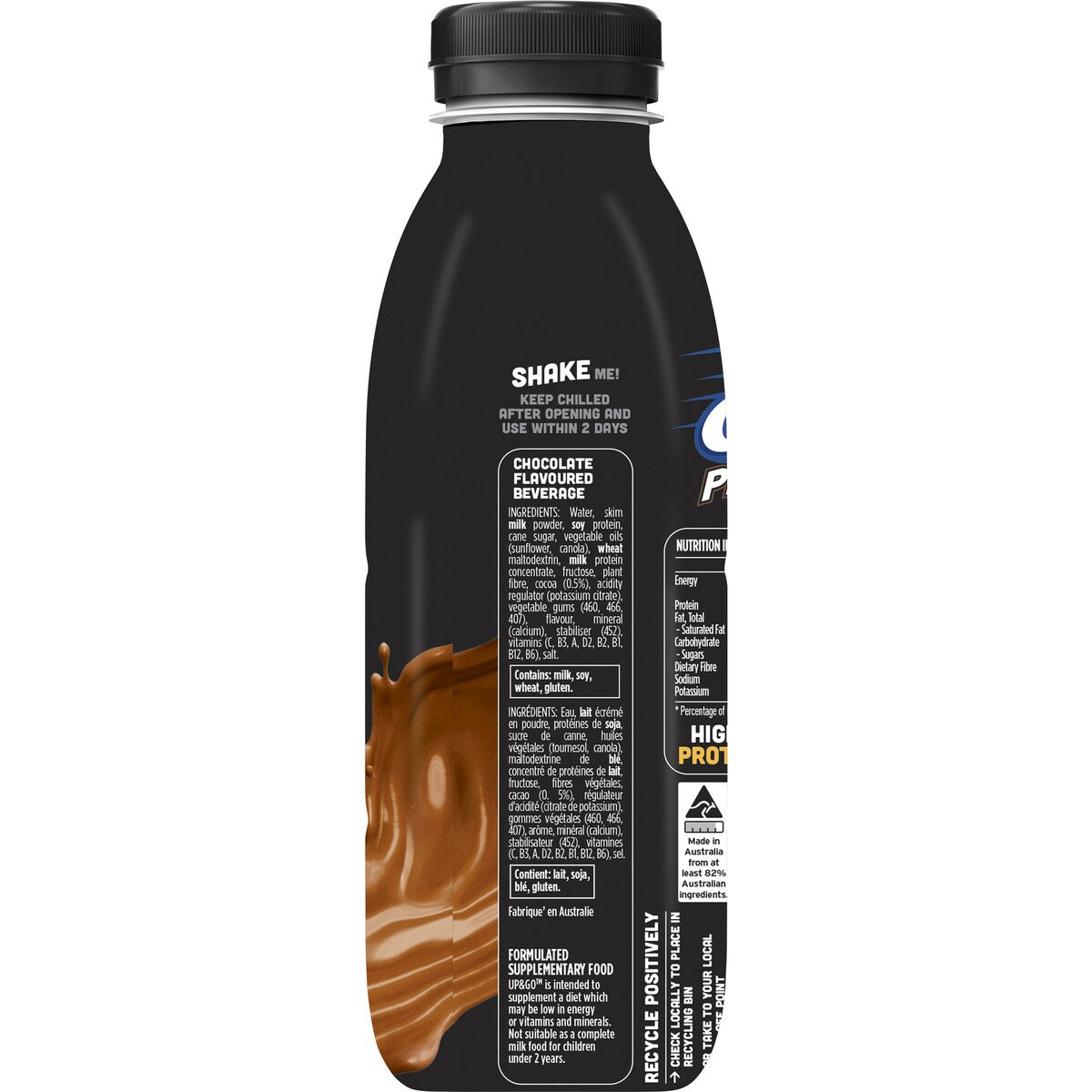 Sanitarium Up & Go Energize Chocolate 500ml