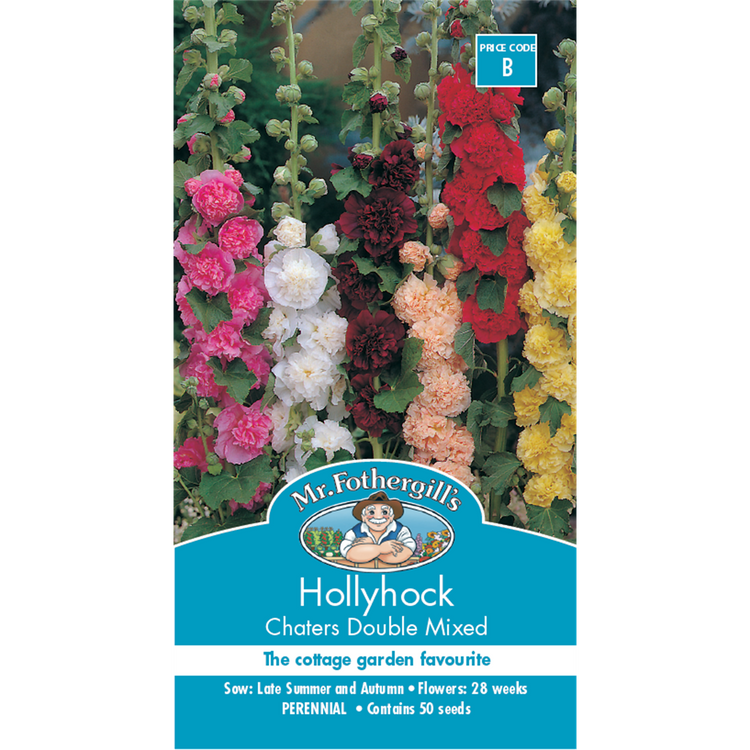 Mr Fothergill Hollyhock Seeds