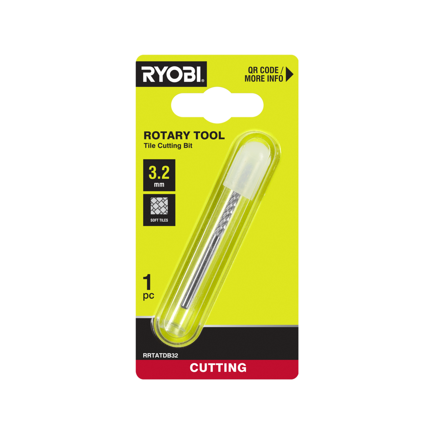 Ryobi Rotary Tool Tile Cutting Bit 3.2mm - 1pc