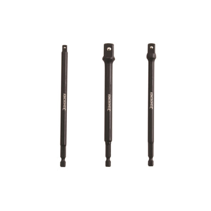 Kincrome Impact Drill Socket Adapter Set - 3 Piece - Cr-Mo - Durable