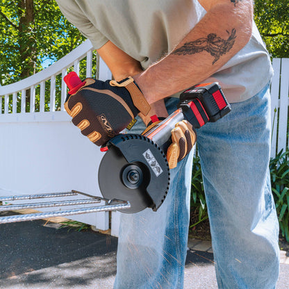 Ozito PXC Cordless Angle Grinder Kit - 125mm - 4.0Ah