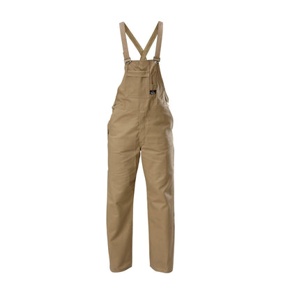 Hard Yakka Khaki Bib Brace Overalls - Size 102