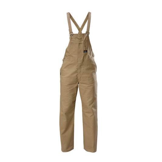 Hard Yakka Khaki Bib Brace Overalls - Size 102