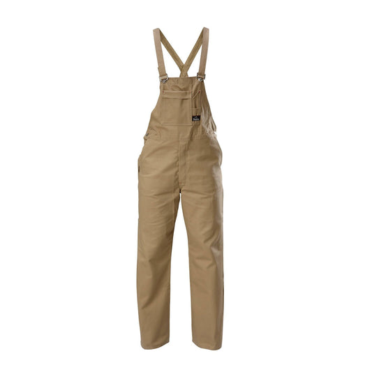 Hard Yakka Khaki Bib Brace Overalls - Size 97