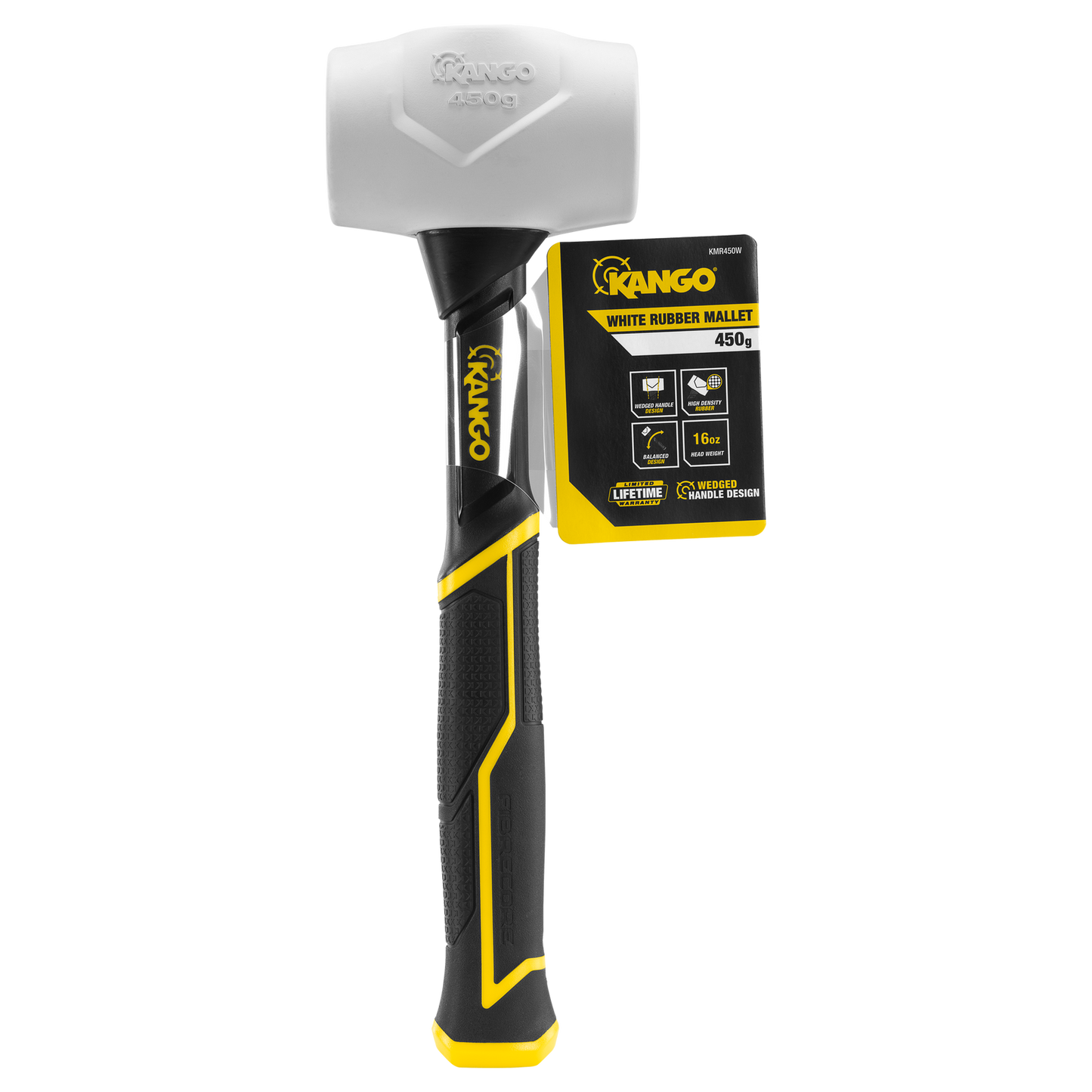 Kango White Rubber Mallet - 450g