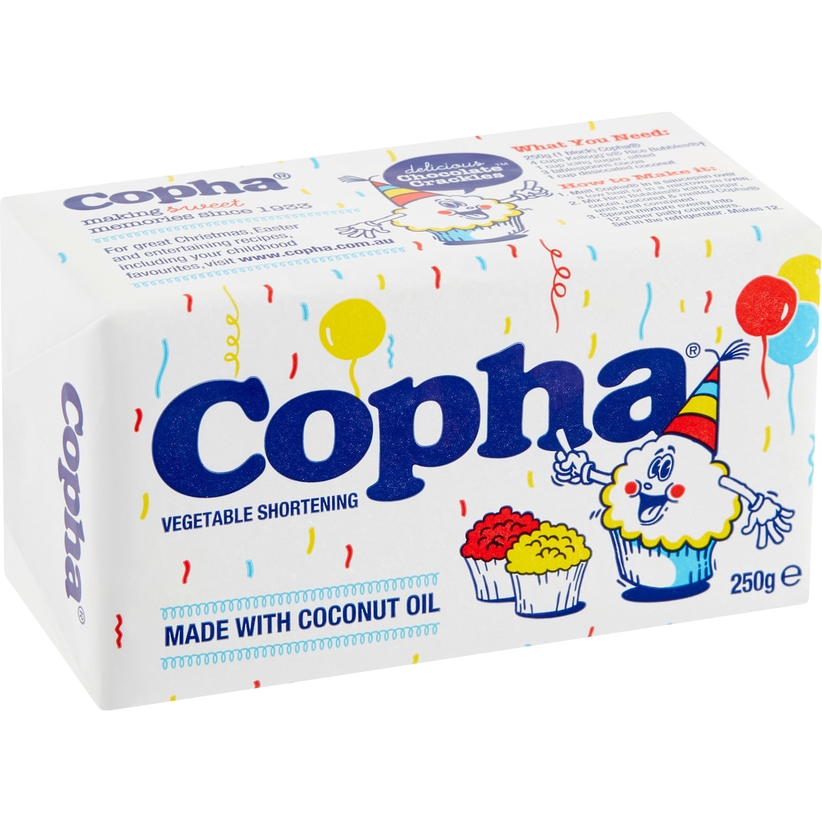 Copha Oil Solid Cooking Block 250g