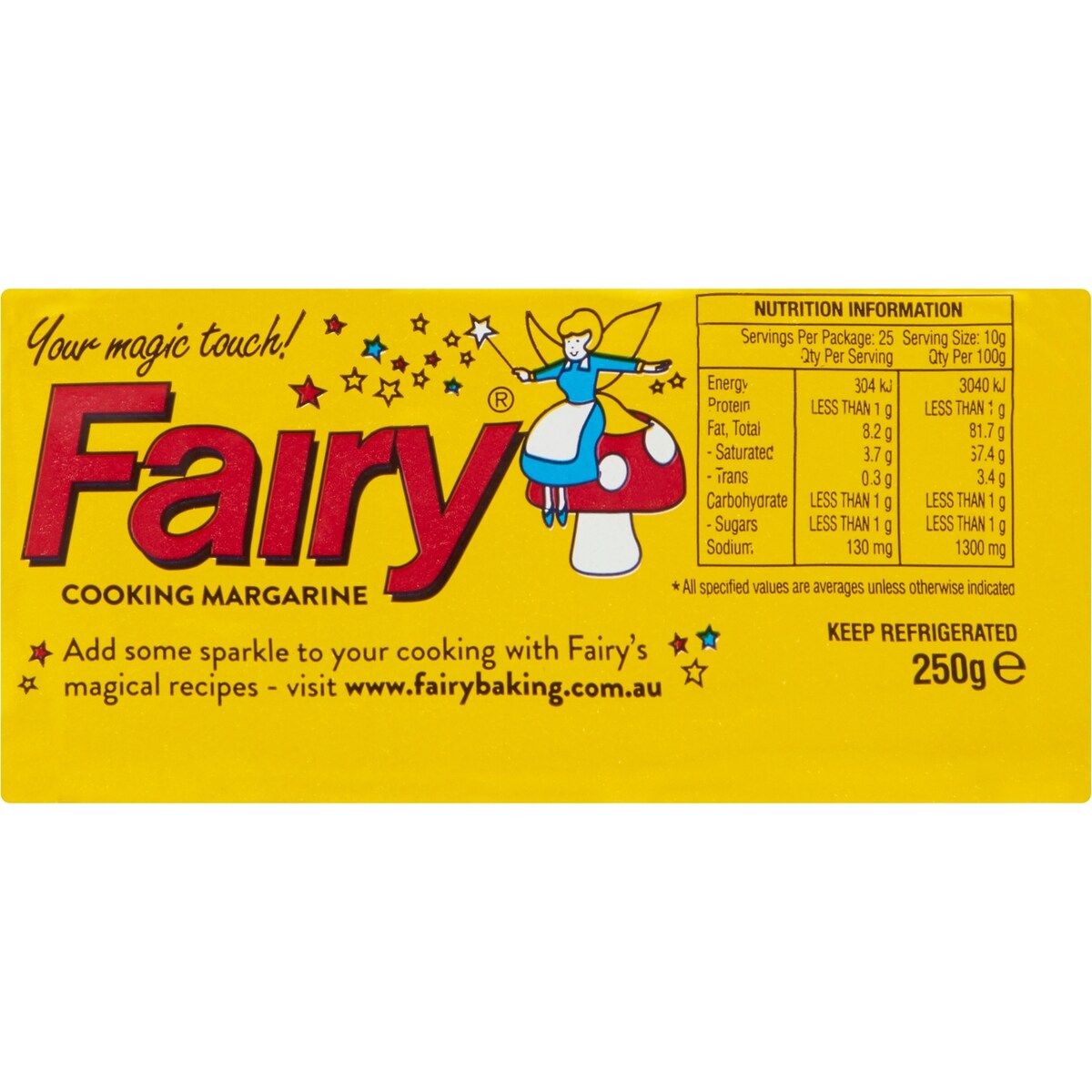 Fairy Cooking Margarine 250g