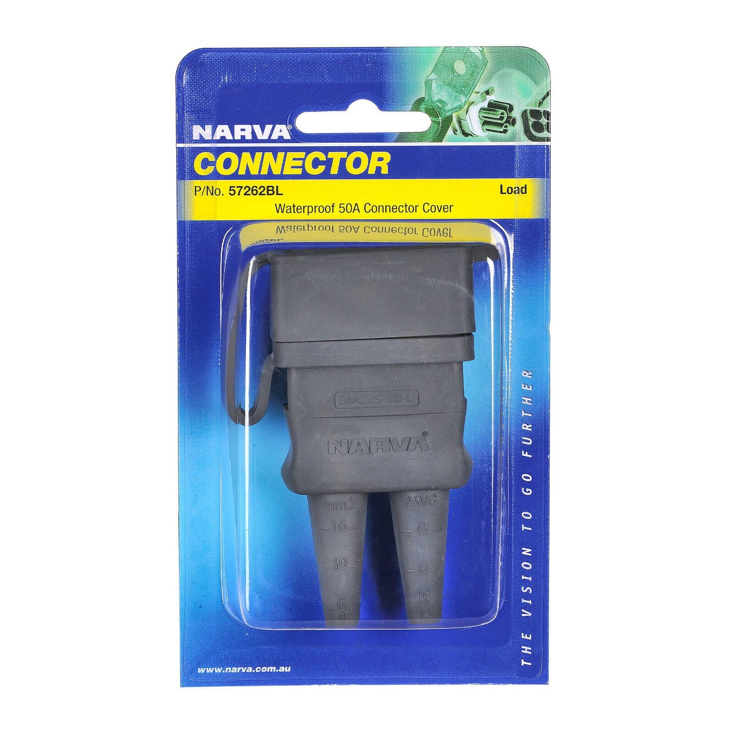 Narva Weatherproof Load Cover - 50A - Grey - IP64