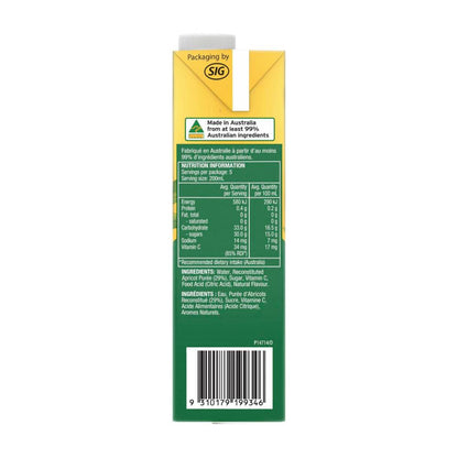 Golden Cire Tetra Drink Apricot Nectar - 1L