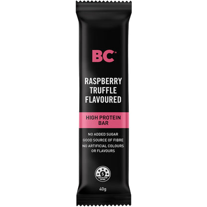 Bc Snacks Raspberry Truffle High Protein Bar 40g