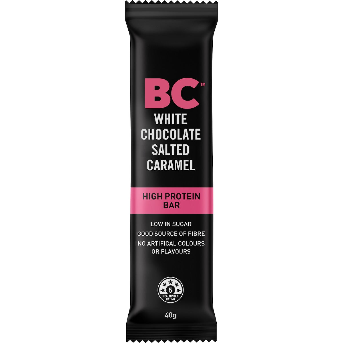 BC Snacks Salted Caramel & Chocolate Crunch High Protein Bar 40g