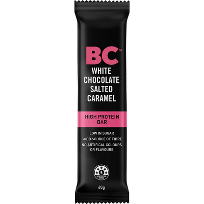 BC Snacks Salted Caramel & Chocolate Crunch High Protein Bar 40g
