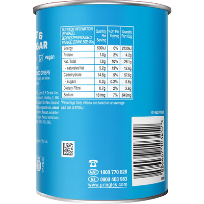 Pringles Salt & Vinegar Potato Chips 53g