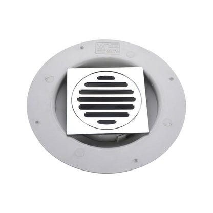 Kinetic 100mm Puddle Flange Kit Square Grate