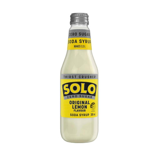 Solo Zero Sugar Soda Syrup Sugar Free Cordial For Soda Water - 300mL