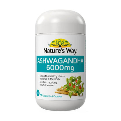 Nature's Way Ashwagandha Tablets - 50 pack