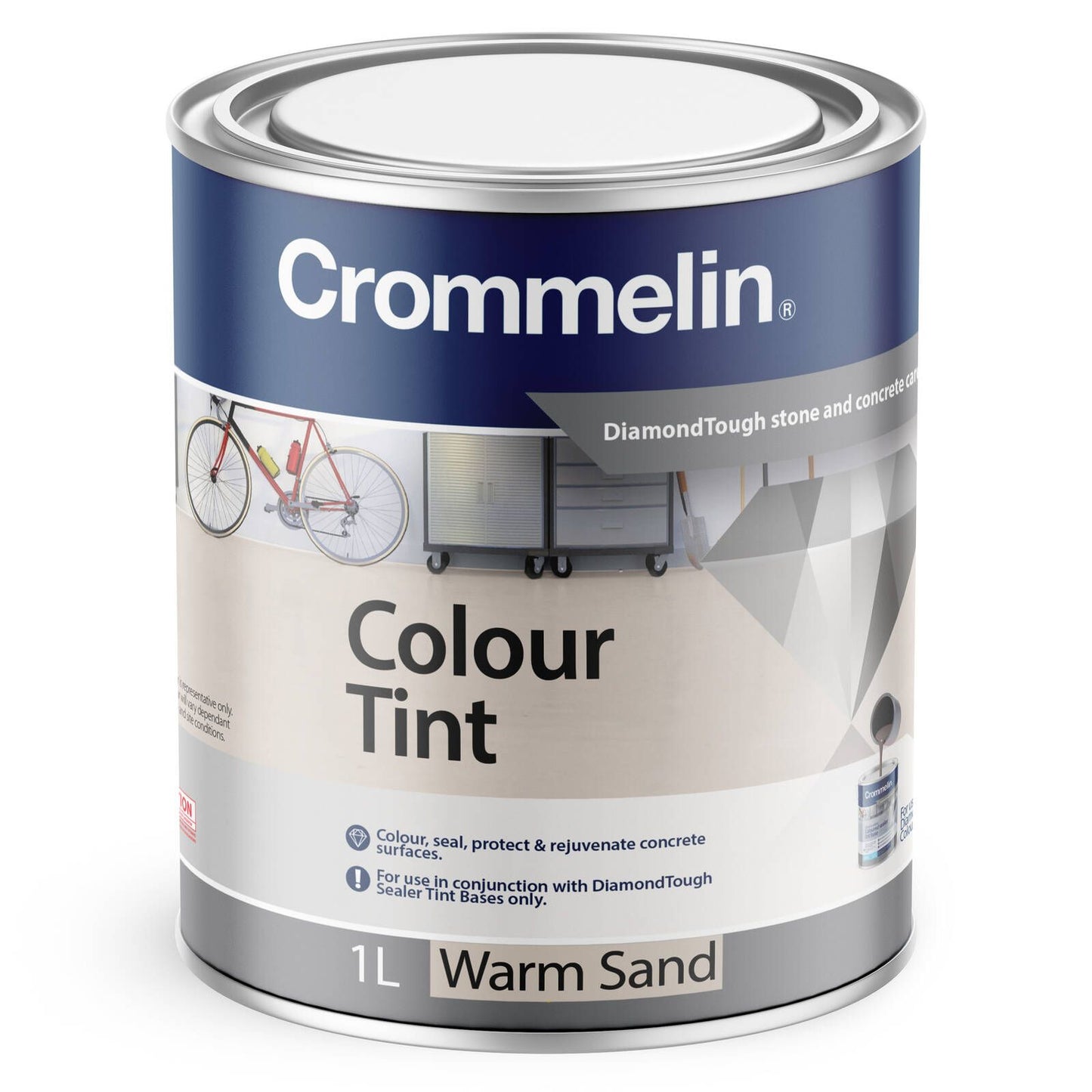 Crommelin Diamondcoat Warm Sand Tint - 1L