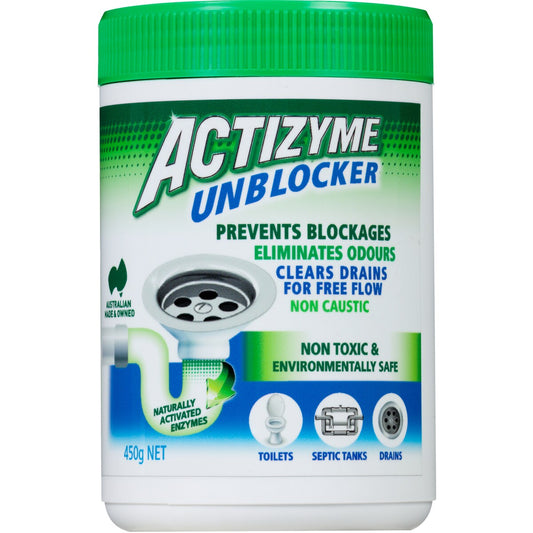 Actizyme Drain Cleaner Safe Pellet Natural 450g
