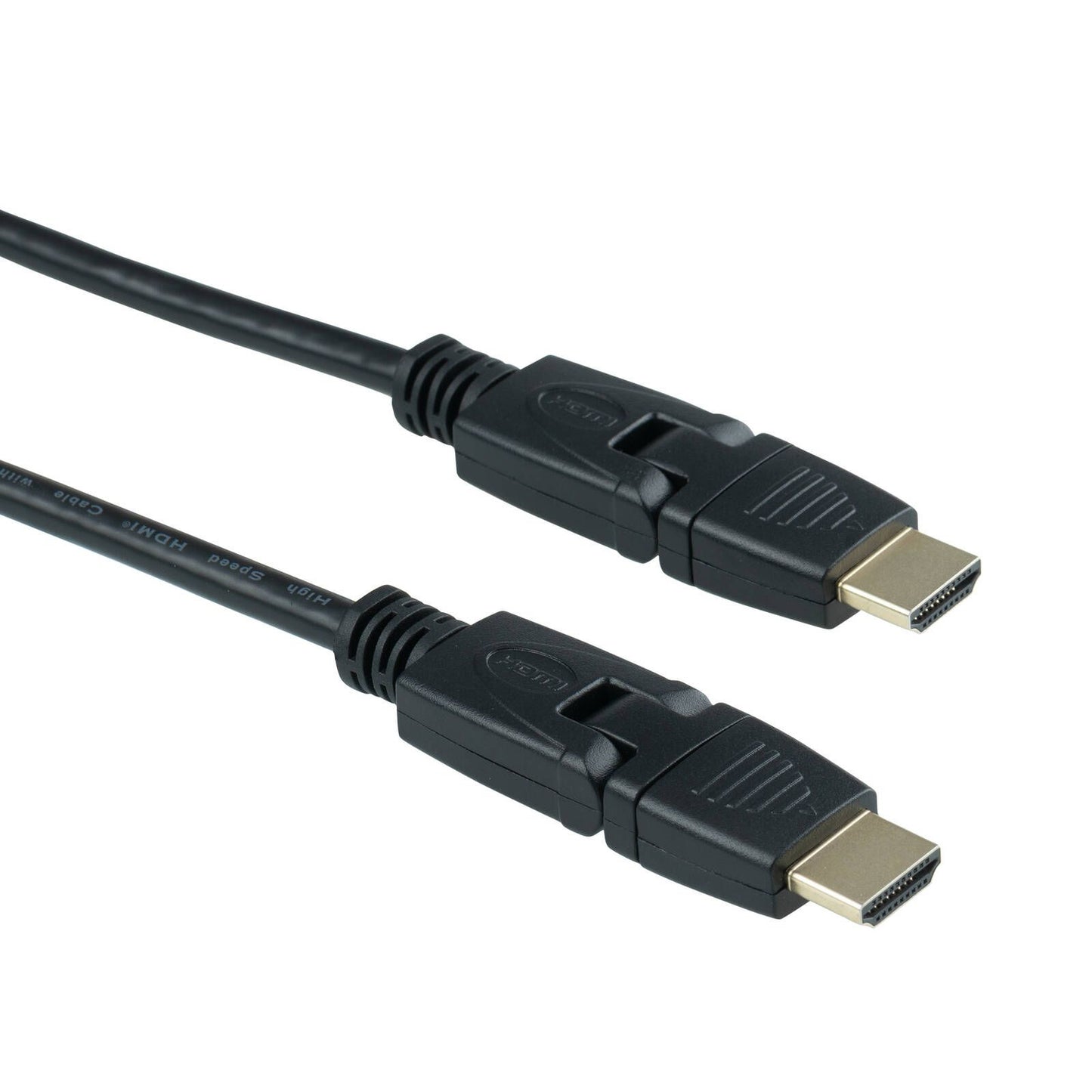 Antsig HDMI Rotate Swivel Cable - 2m - Black