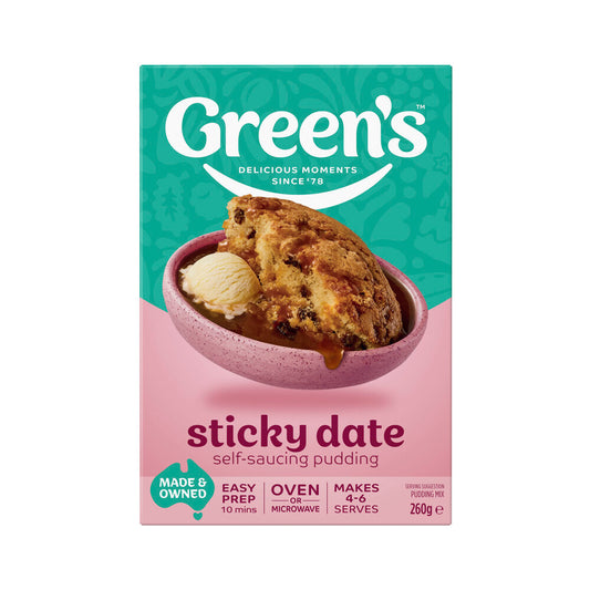 Green's Sticky Date Pudding Mix - 260g