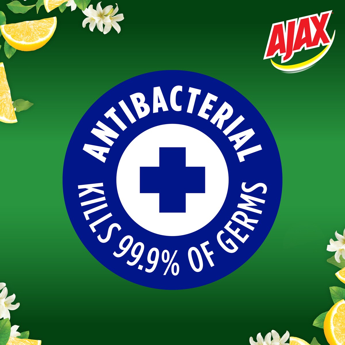 Ajax Spray & Wipe Lemon Citrus Refill 750ml
