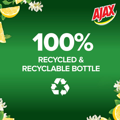 Ajax Spray & Wipe Multipurpose Cleaner Refill Lemon Citrus 750ml