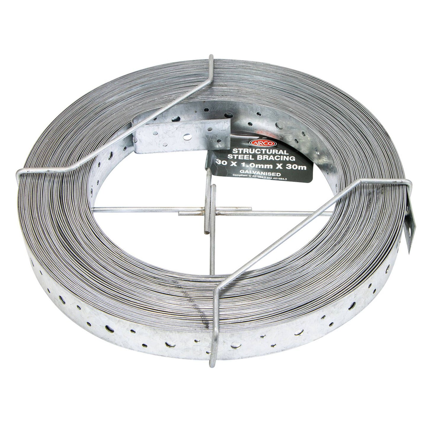 Airco Structural Galvanised Strapping - 30mm x 1mm x 30m