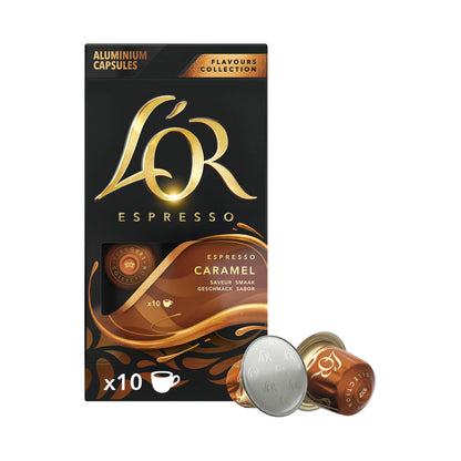 L'OR Espresso Caramel Coffee Capsules - 10 pack