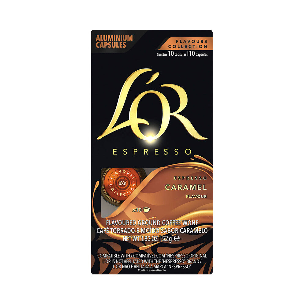 L'OR Espresso Caramel Coffee Capsules - 10 pack