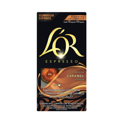 L'OR Espresso Caramel Coffee Capsules - 10 pack