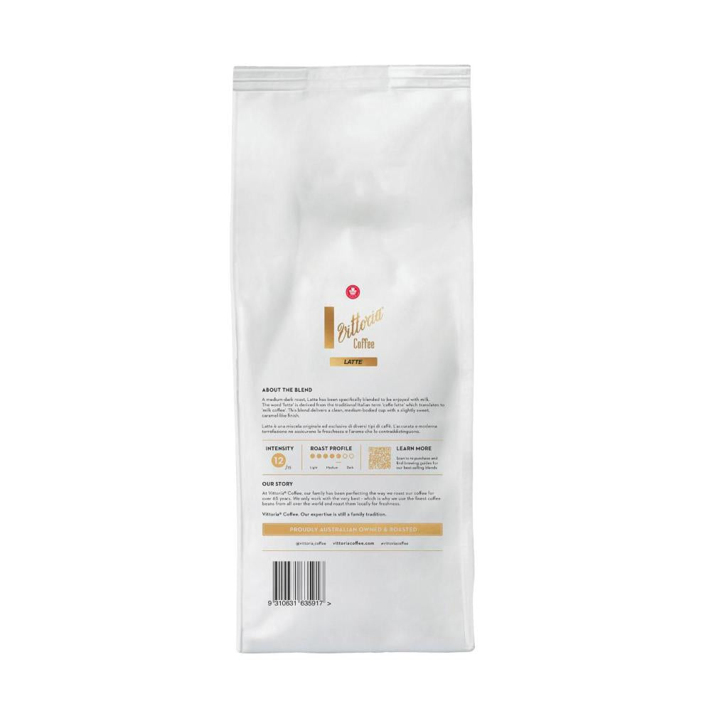 Vittoria Latte Beans Coffee - 1kg