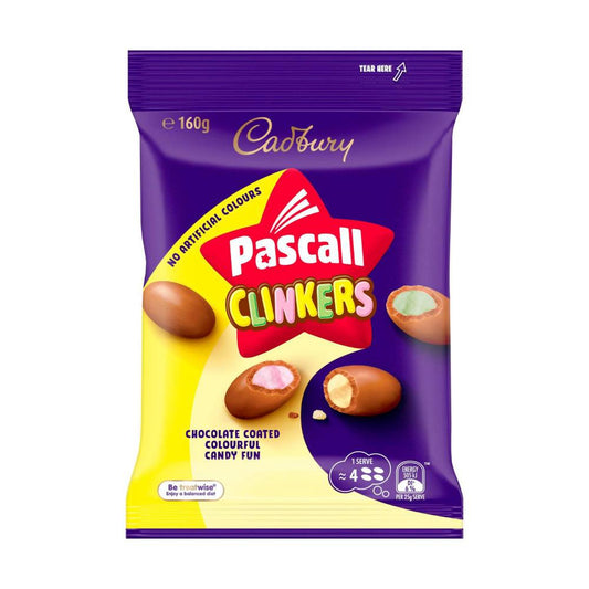 Cadbury Pascall Chocolate Coated inkers Lollies - 160g
