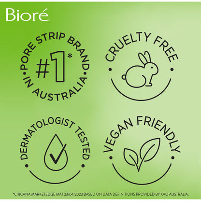 Biore Deep Cleansing Charcoal Pore Strip 6 Pack