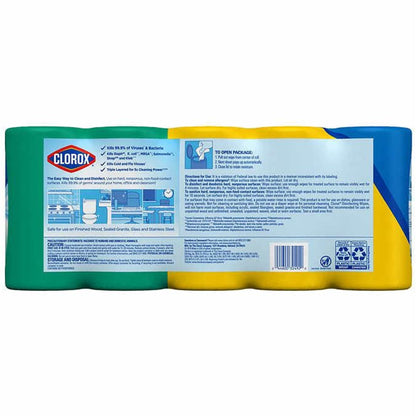 Clorox Disinfecting Wipes CDW5/95 Fresh 5 Pack 95 Pieces