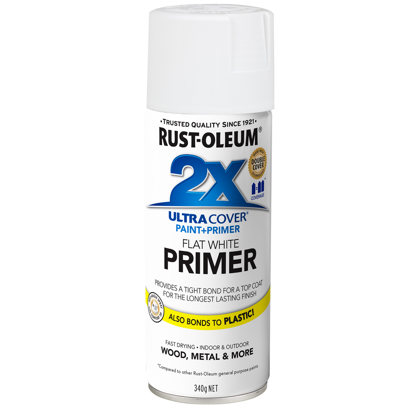Rust-Oleum 2X Ultra Cover Flat Primer - 340g - White