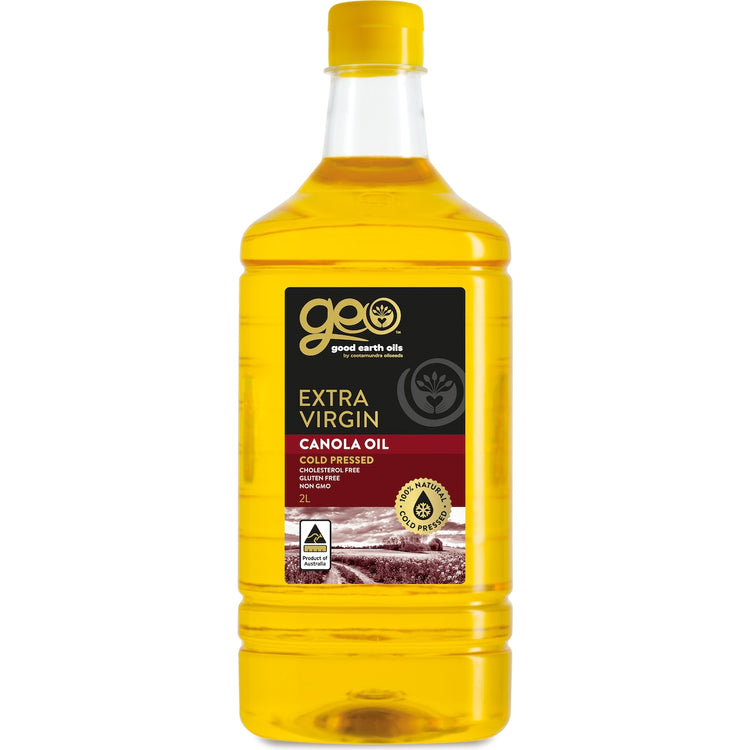 GEO Extra Virgin Canola Oil 2L