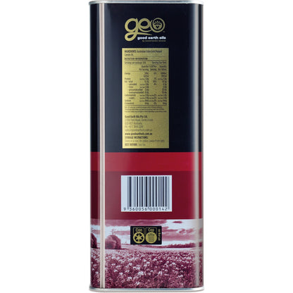 GEO Extra Virgin Canola Oil Cold Pressed 4L
