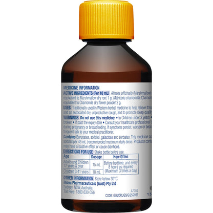 Duro-tuss Relief Dry Cough Night Time Liquid 3 Years + 200ml