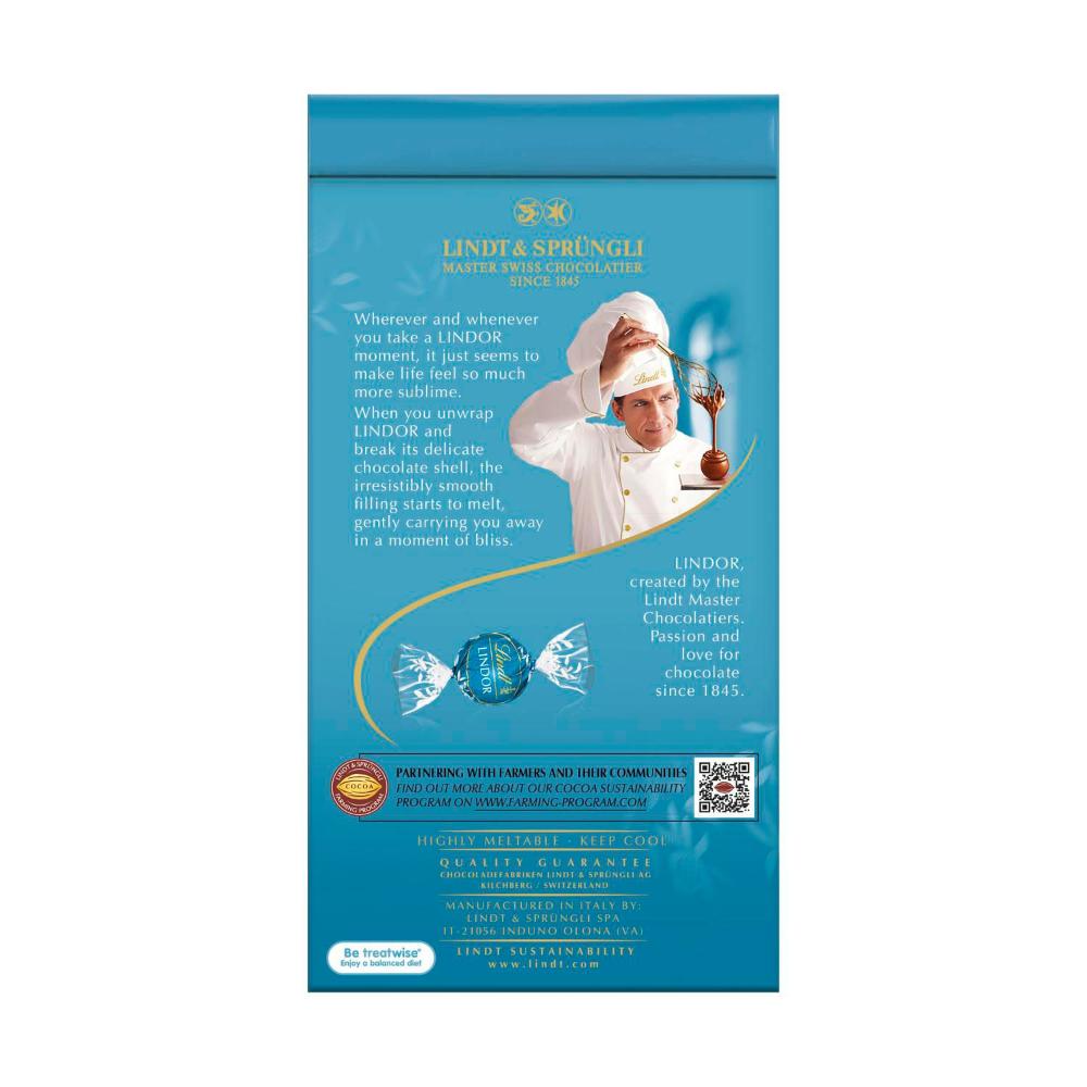 Lindt Lindor Milk Salted Caramel Chocolate Bag - 123g