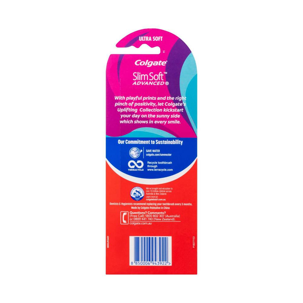 Colgate Toothbrush Slim Soft Advanced Design - 3 Pack