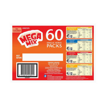 Smith's Snack Variety Mega Mix 60 Pack - 1140g