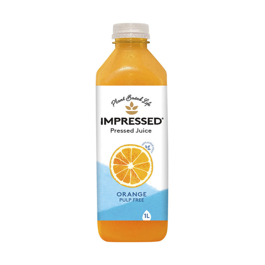 Impressed Essentials Orange Juice Pulp Free - 1L