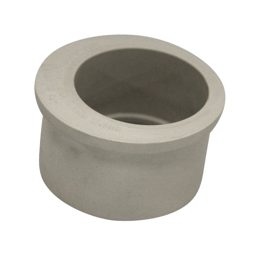 Holman DWV PVC Socket Reducer 65 x 50mm Grey Durable Connection