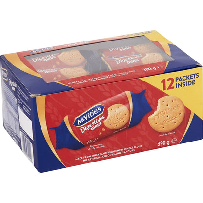Mcvities Digestives Minis Biscuits 12 Pack