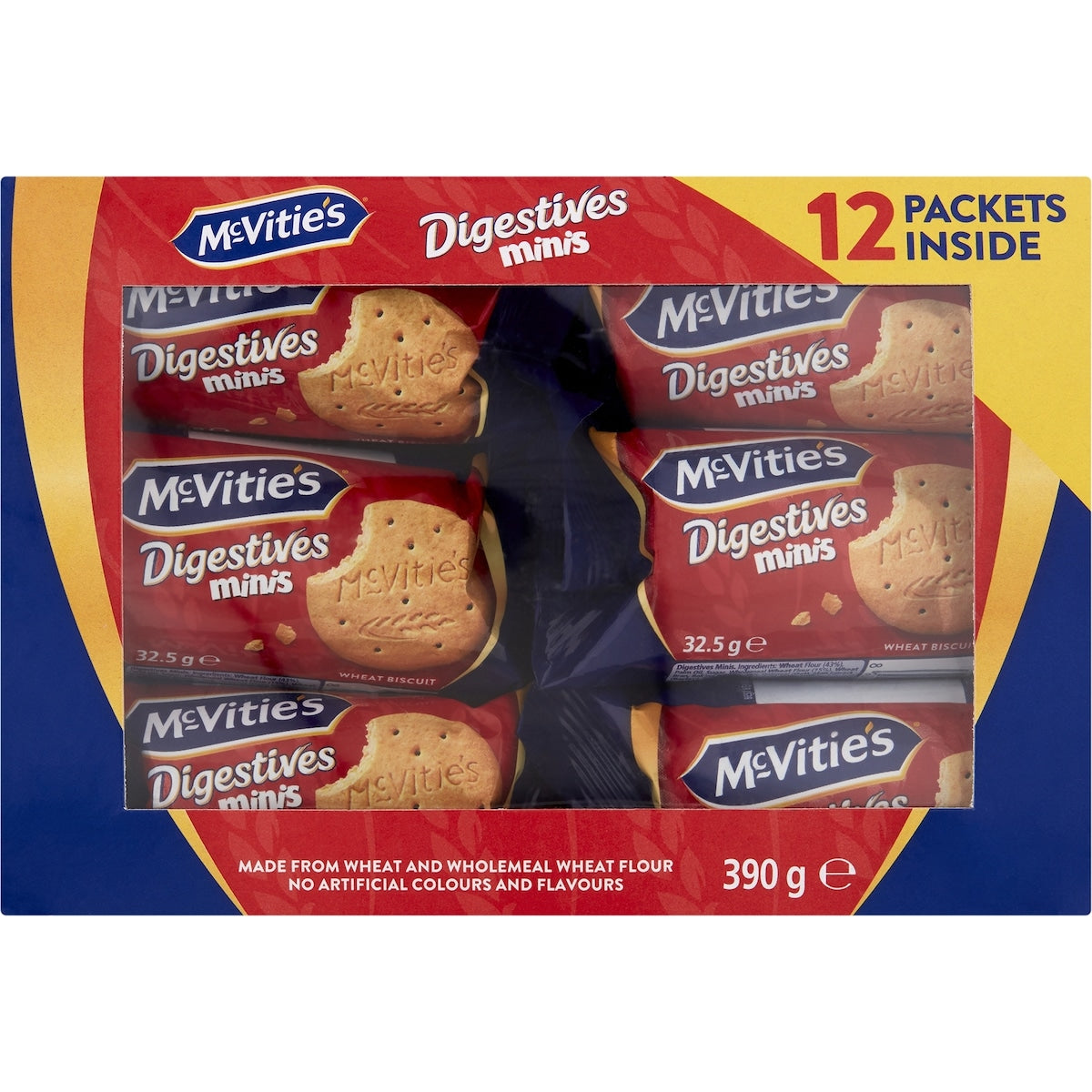 Mcvities Digestives Minis Biscuits 12 Pack